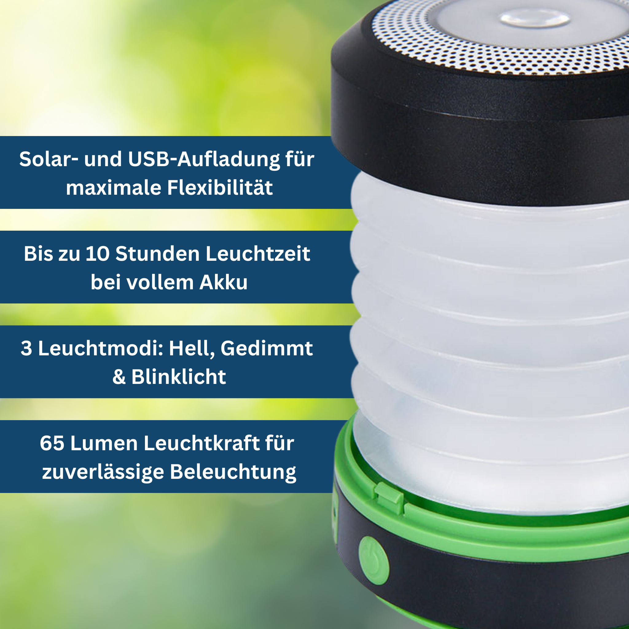 SolarLight – Foldable Camping Light