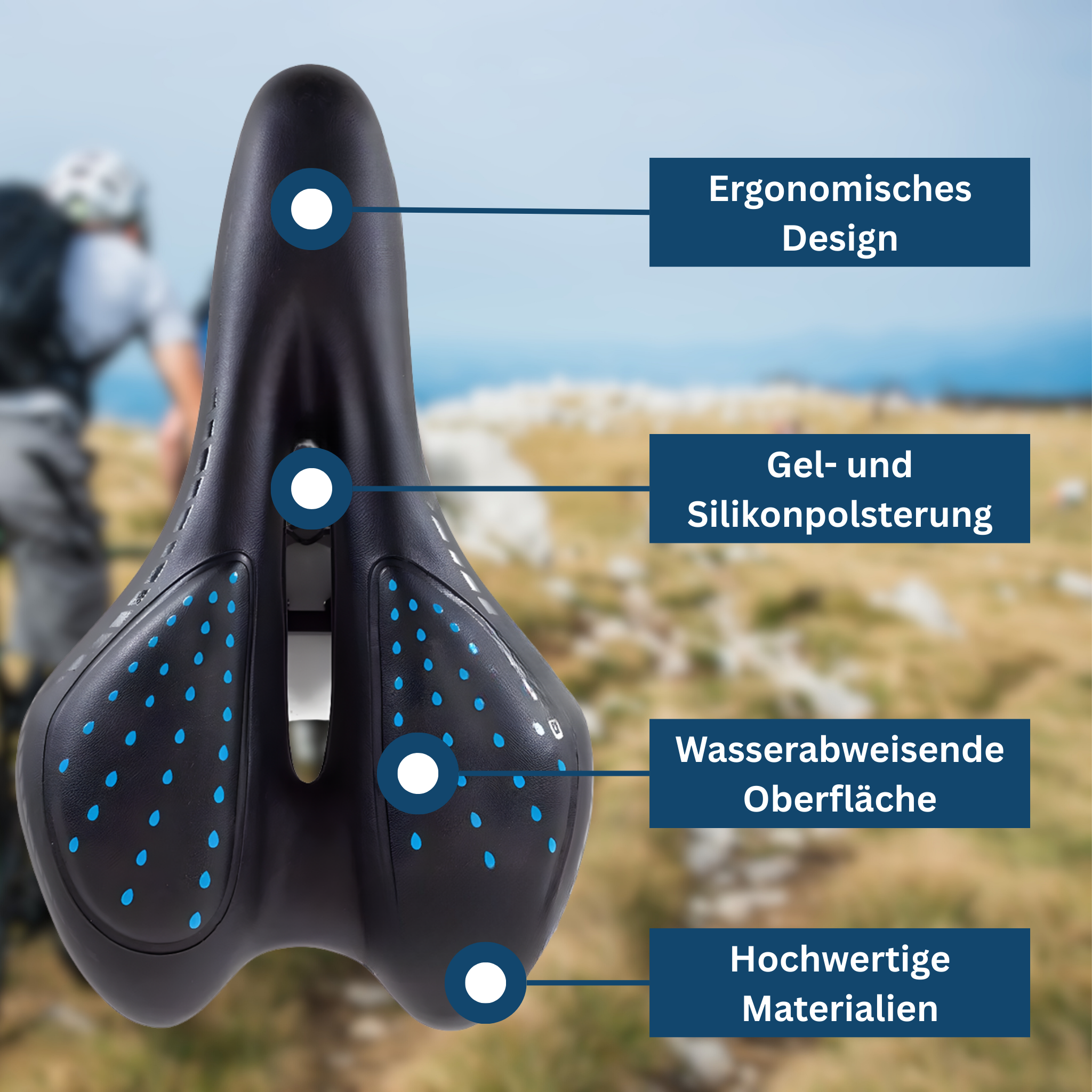 ErgoRide – Ergonomic Bicycle Saddle