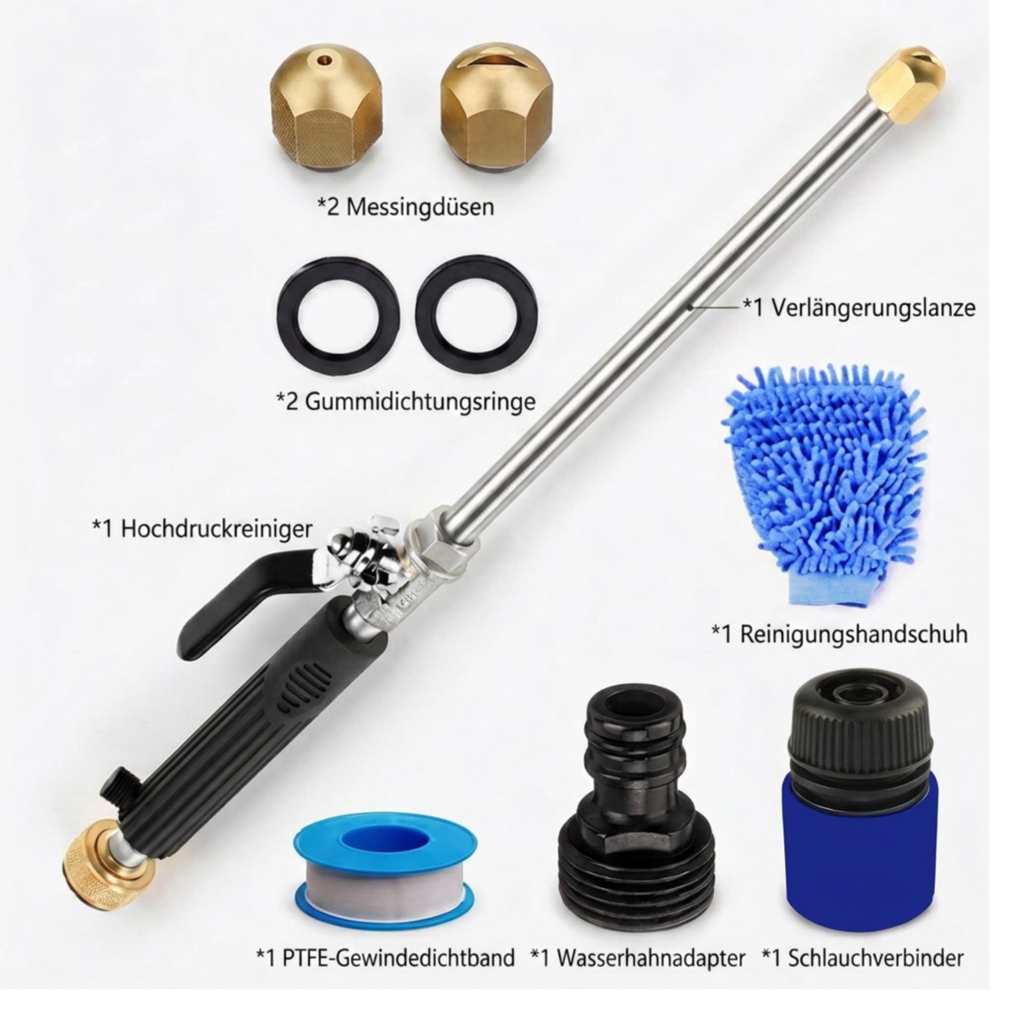 Ultrawasher – Turbo Pressure Washer for Any Garden Hose
