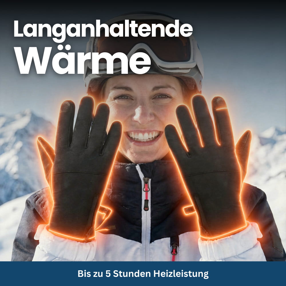 ThermoHeat Gloves with 3 Heating Levels