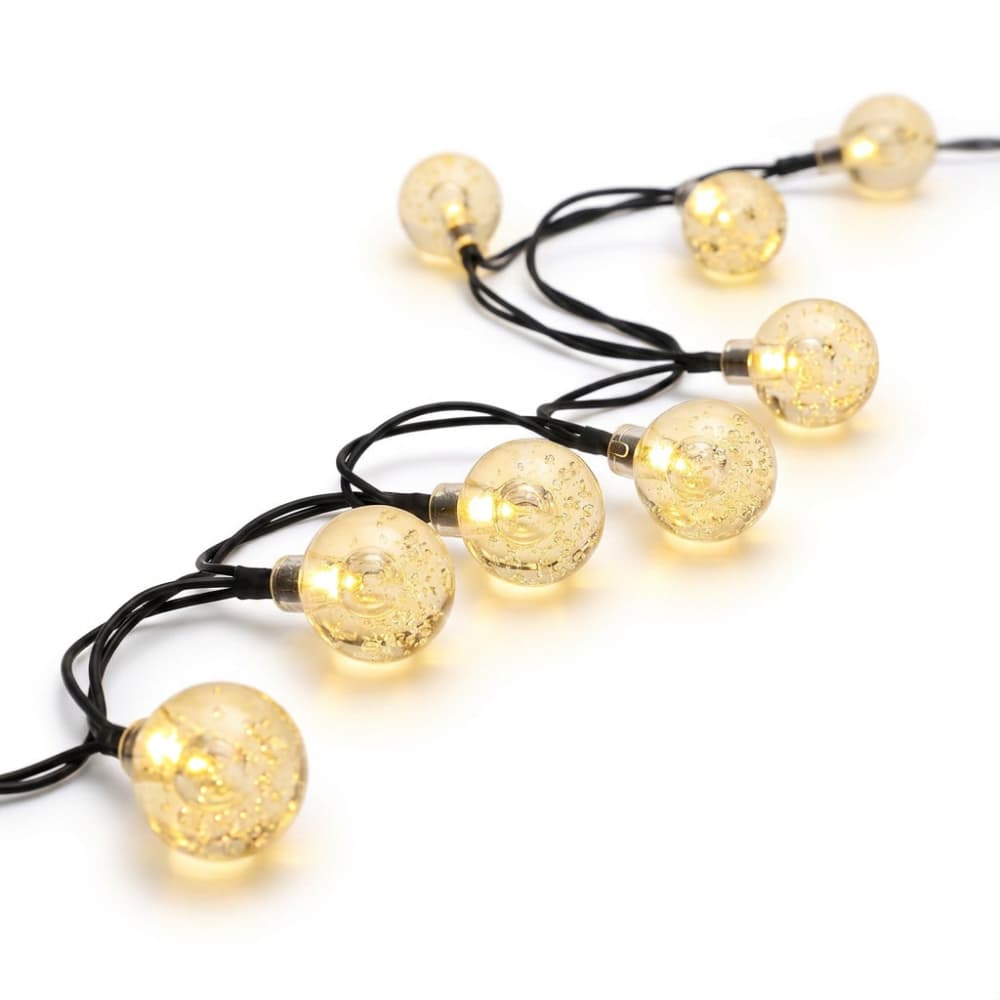 Solar Crystal String Lights