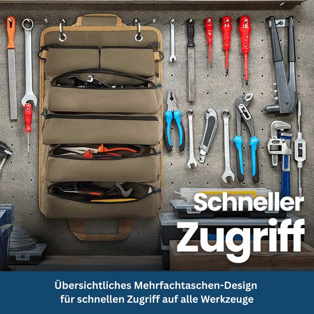 ToolRoll Pro – Roll-Up Tool Bag