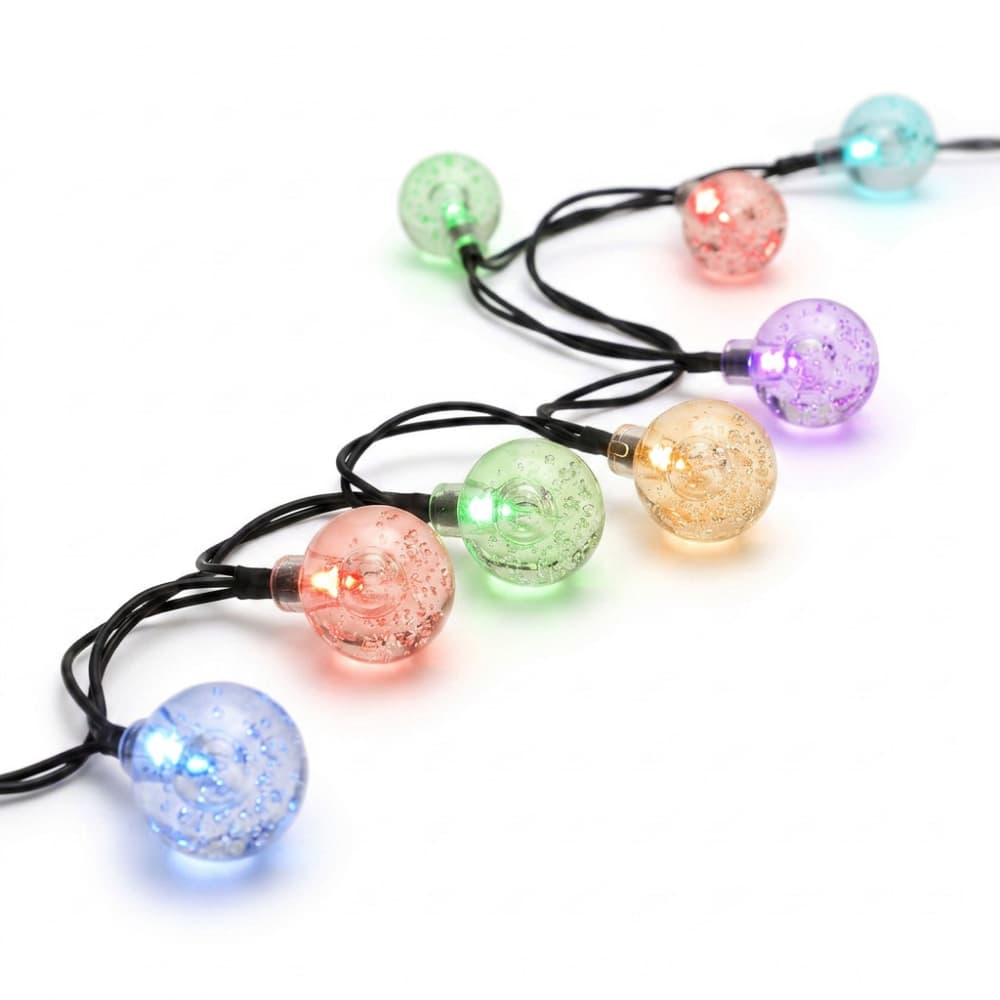Solar Crystal String Lights