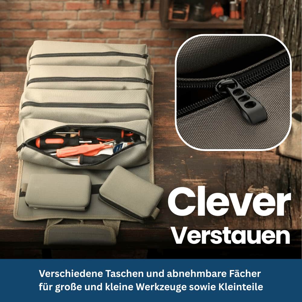 ToolRoll Pro – Roll-Up Tool Bag