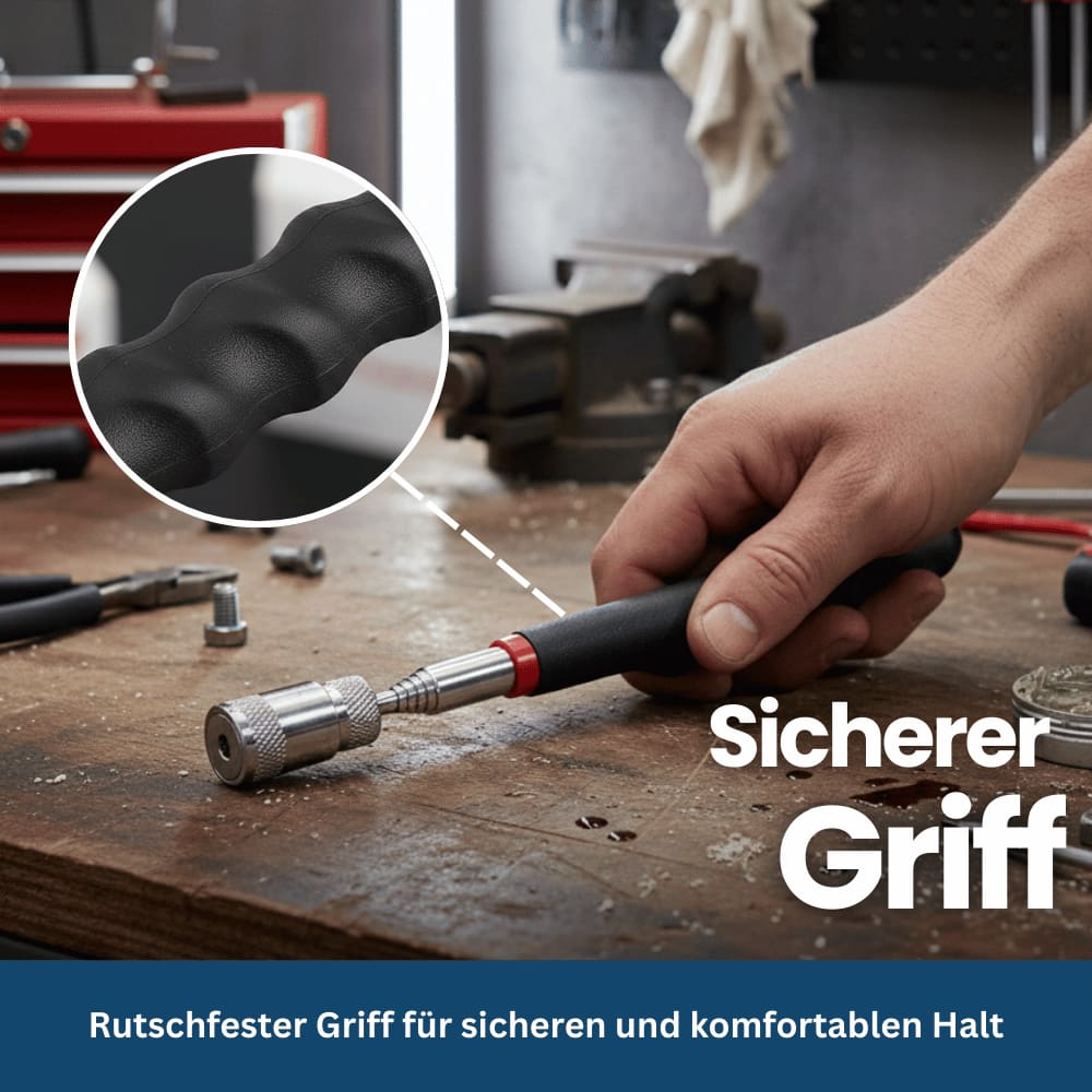 MagniGrip Pro – Telescopic Magnetic Pickup Tool with LED